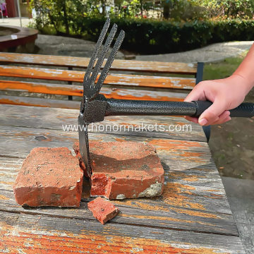 Useful Carbon Steel Heavy Duty Garden Cultivator Field Hoe for man and women